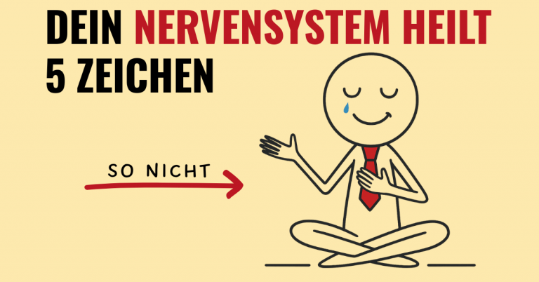 Warum sich Heilung oft schlimmer anfühlt, bevor es besser wird